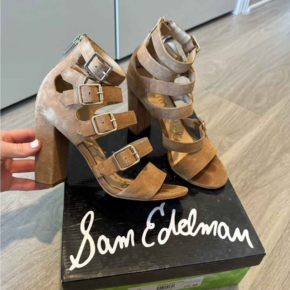 Sam Edleman Strappy Heels - Picture 1 of 5